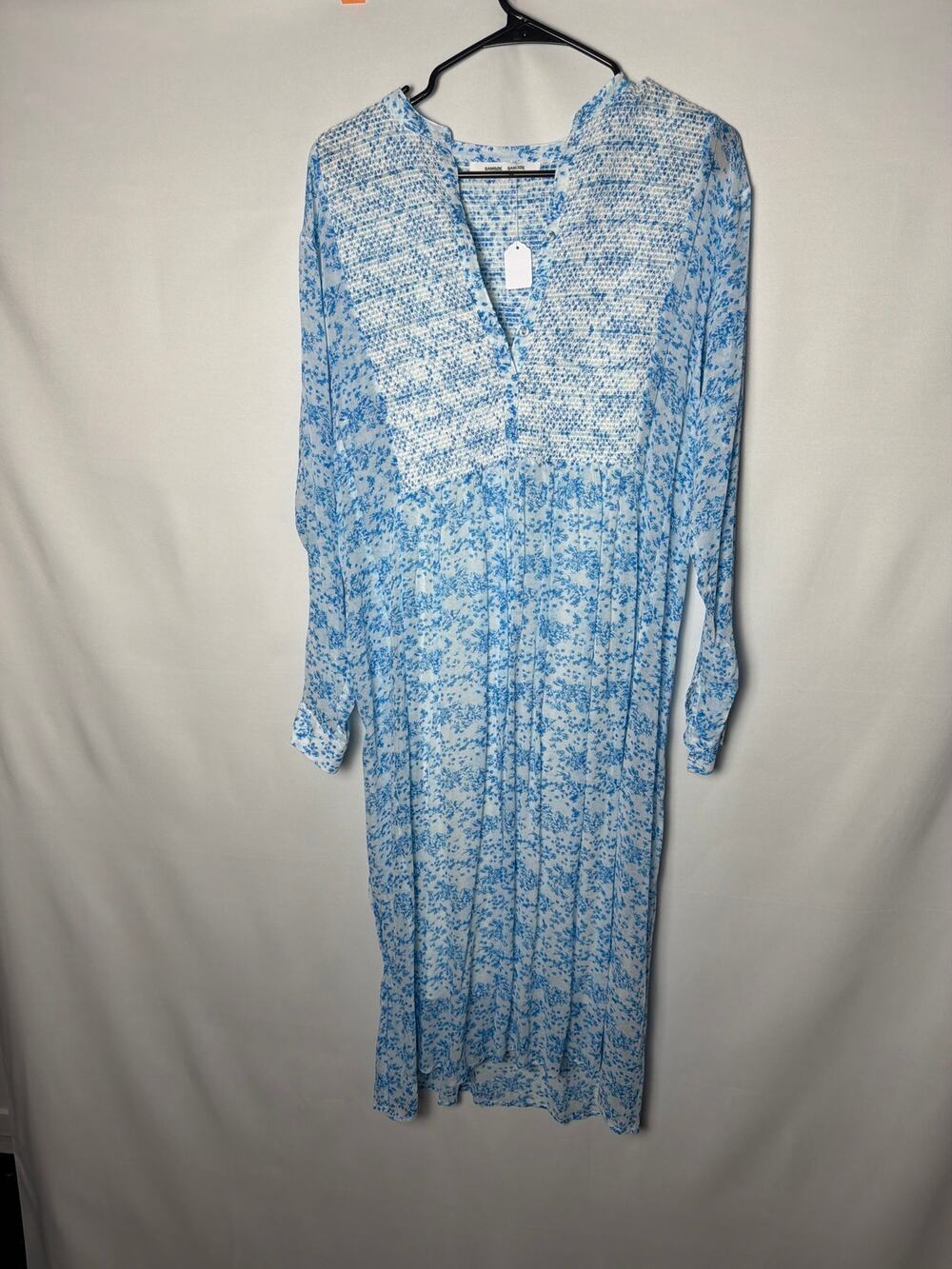 Samsoe Samsoe Blue and white floral dress
